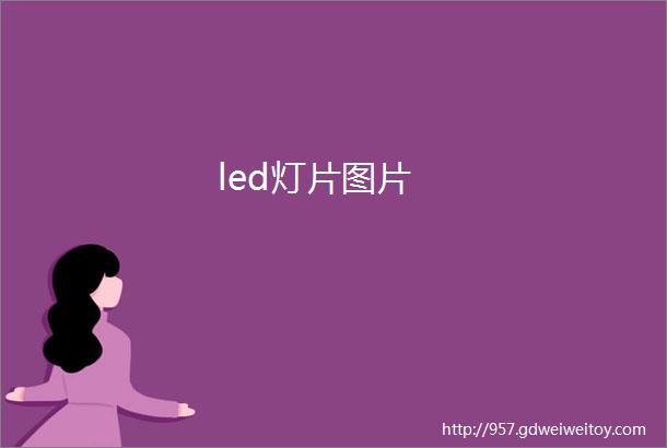 led灯片图片